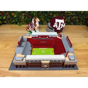 Texas A&M Aggies Reveille Kyle Field Football Helmet NCAA Foco Display ATM GUC - Picture 1 of 18