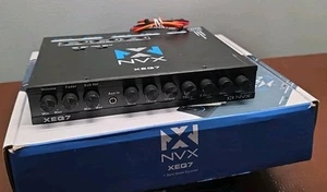 NVX XEQ7 - Graphic Equalizer 7-Band Graphic Equalizer mit Front 3,5mm Auxili... - Bild 1 von 6