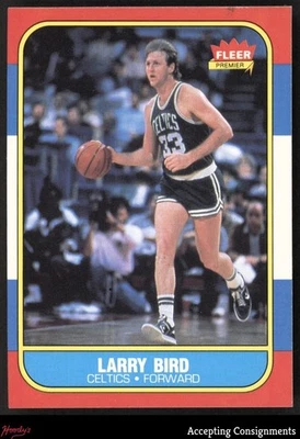 1986-87 Fleer #9 Larry Bird CELTICS - image 1 of 2