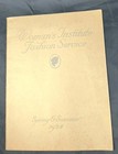 Woman’s Institute Of Domestic Arts Fashion Service Spring & Summer 1923-24 
