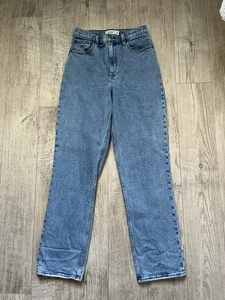 Abercrombie & Fitch Jeans Women’s 28/6 Light Wash 90s Straight Ultra High Rise - Picture 1 of 6