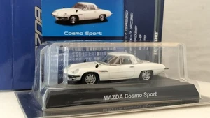 KYOSHO 1/64 Mazda Cosmo Sport White Diecast Model Car Red Free Shipping - Picture 1 of 14