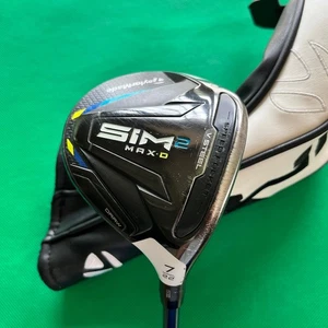 TaylorMade SIM2 MAX-D Fairway Wood 7W 22 Flex S Stiff TENSEI BLUE TM 50 w/ HC - Picture 1 of 11