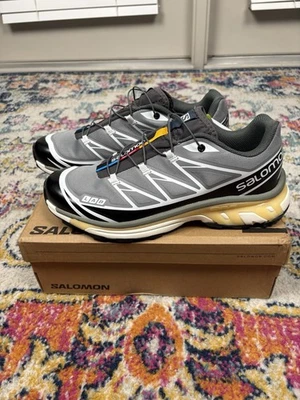 Salomon XT-6 Advanced Hombre US11 Nuevo Con Caja Gris Negro - Imagen 1 de 4