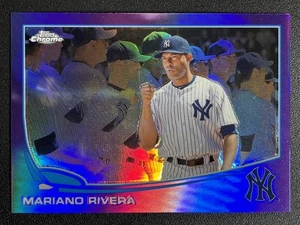 2013 Topps cromo púrpura refractores #118 Mariano Rivera New York Yankees - Imagen 1 de 2