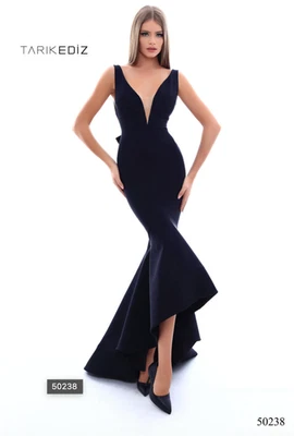 Tarik Ediz 黑色鸡尾酒礼服连衣裙 0 码 50238 优雅正装 — 第 1/4 张图片