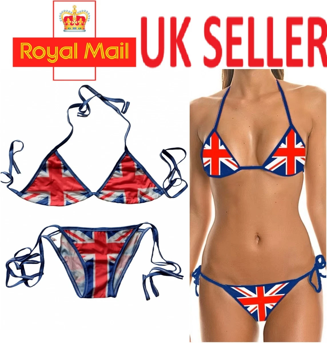 Top De Bikini Cruzado La Blanca - Estampado Acu&aacute;tico Azul Y Blanco, Tirantes Sobre Hombro