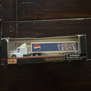Maisto Transport Hauler 1997 Kenworth Pepsi Tractor Trailer #11021 - NEW - Picture 1 of 5