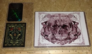 Mini stampa Handiedan 8,25x5,75" fuori produzione 'Virgo Et Mortis' + 2 adesivi edizione limitata - Foto 1 di 4