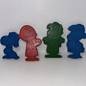 Vintage Snoopy Erdnüsse 1971 Punze Ausstechformen 4er Set United Features - Bild 1 von 9