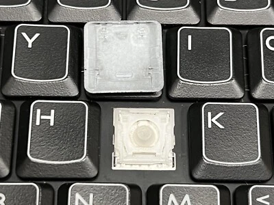 Dell Alienware  M14x R2 14" LAPTOP KEYBOARD REPLACEMENT INDIVIDUAL KEYS KEYCAPS - Image 1 of 4