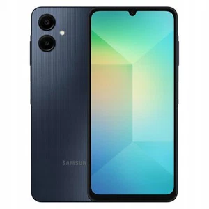 NOWY SMARTFON SAMSUNG GALAXY A06 A065F/DS 4 GB / 64 GB BLACK CZARNY - Imagen 1 de 4