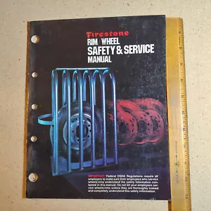 vintage auto parts catalog Firestone Rim Wheel Safety & Service Manual Form S1-7 - Picture 1 of 6