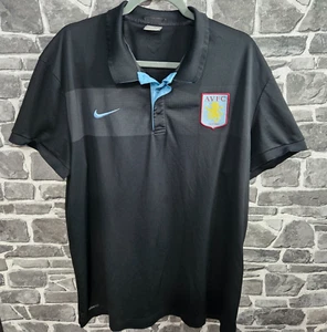 Aston Villa Herren 2XL 2009/2010 Training Polo T-Shirt Fußball Nike - Bild 1 von 11