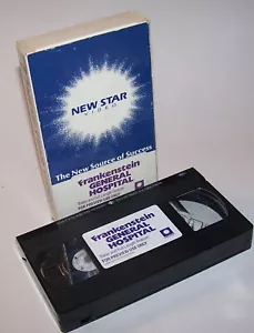 1988 Frankenstein General Hospital VHS Video Cassette Preview Screener RARE! - Imagen 1 de 3