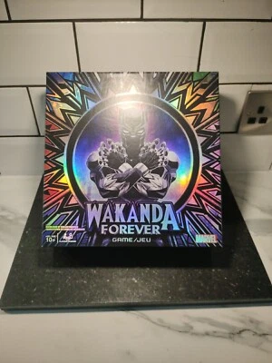 Marvel Wakanda Forever Board Game Black Panther Sealed content box damaged - Image 1 of 2