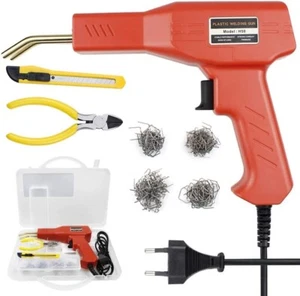 PLASTIC WELDING MACHINE 50W HOT AIR WELDER CAR DASHBOARD BUMPER 200PZ - Picture 1 of 5