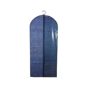 6 Custodie Copri Abiti in tessuto 137x60cm Sacchi Copriabiti BLU 6932 BEIGE 6886 - Foto 1 di 10