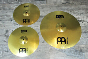 Meinl BCS  20" Ride und 14" Hi-Hat Beckenset Messing  Cymbal Made in Germany