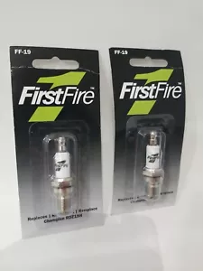 (Lot of2) Spark Plug First Fire Ff-19,No FF-19, Arnold Corp NEW lawn mower weed - Picture 1 of 7