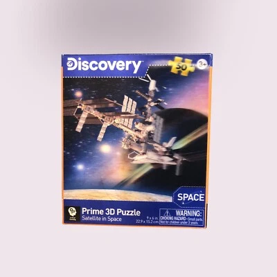 Discovery Prime 3D 50 Pieces Jigsaw Puzzle.... Satellite in Space - Image 1 of 2
