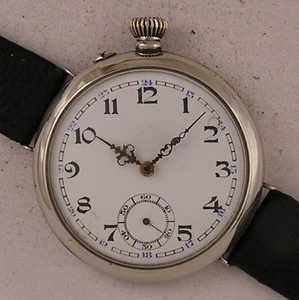 Vintage 120 Years Old Serviced HP Hippolyte Parrenin 1900 French Wrist Watch A++ - Picture 1 of 3