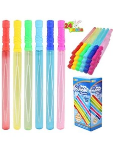 Syncfun 24 Pack 14.6" Big Bubble Wands Bulk For Bubbles Party Favors Supplies - Picture 1 of 5
