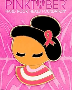 2023 HARD ROCK CAFE TRIBAL PIN PIN PIN PIN PIN PIN PIN PIN DE CONCIENCIA SOBRE EL CÁNCER DE MAMA - Imagen 1 de 3