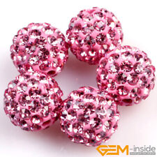 10pcs Crystal Pave Disco Ball Clay Cz beads for shamballa Accessories DIYBulk UK