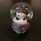 Hello Kitty Black Cat Mini Halloween Snow Globe Purple Pumpkin CVS 2021