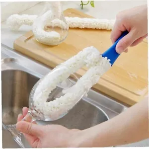 1 x Hookah Cleaning Brush 17.71 Inch Bendable Long Foam Brush Cleaning Tool - Picture 1 of 4