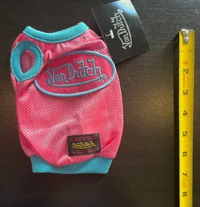VON Dutch Perro Ropa de Primavera Mascota Cachorro Disfraz Perro Gato Ropa Deportiva EXCELENTE - Imagen 1 de 1