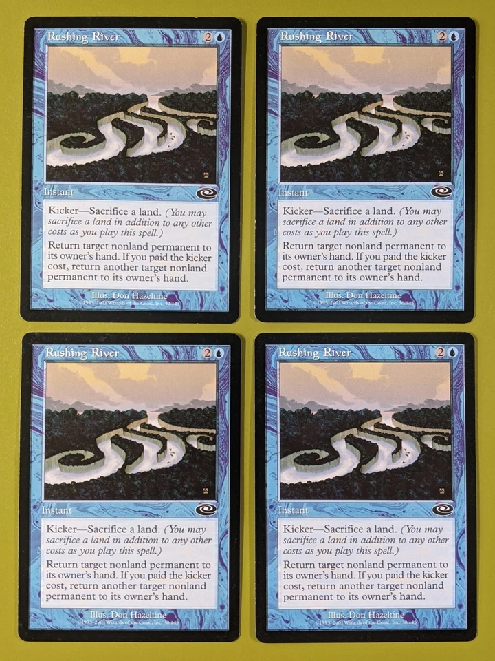Rushing River x4 Planeshift 4x Playset Magic the Gathering MTG - Image 1 of 1