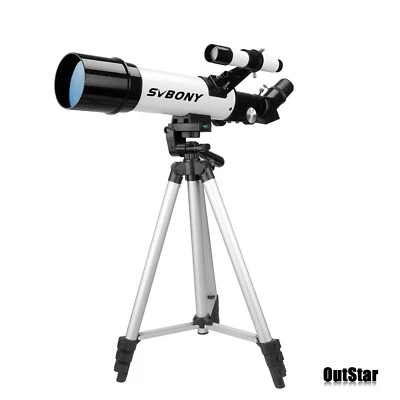 SV501P 2.36" Refractor Telescope Astronomical Telescope f/Beginners Moon Planet - Image 1 of 4