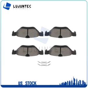 Pastillas de freno traseras premium de cerámica para BMW 128i 328i 2008 2009 2010 2011 2012 2013 - Imagen 1 de 11