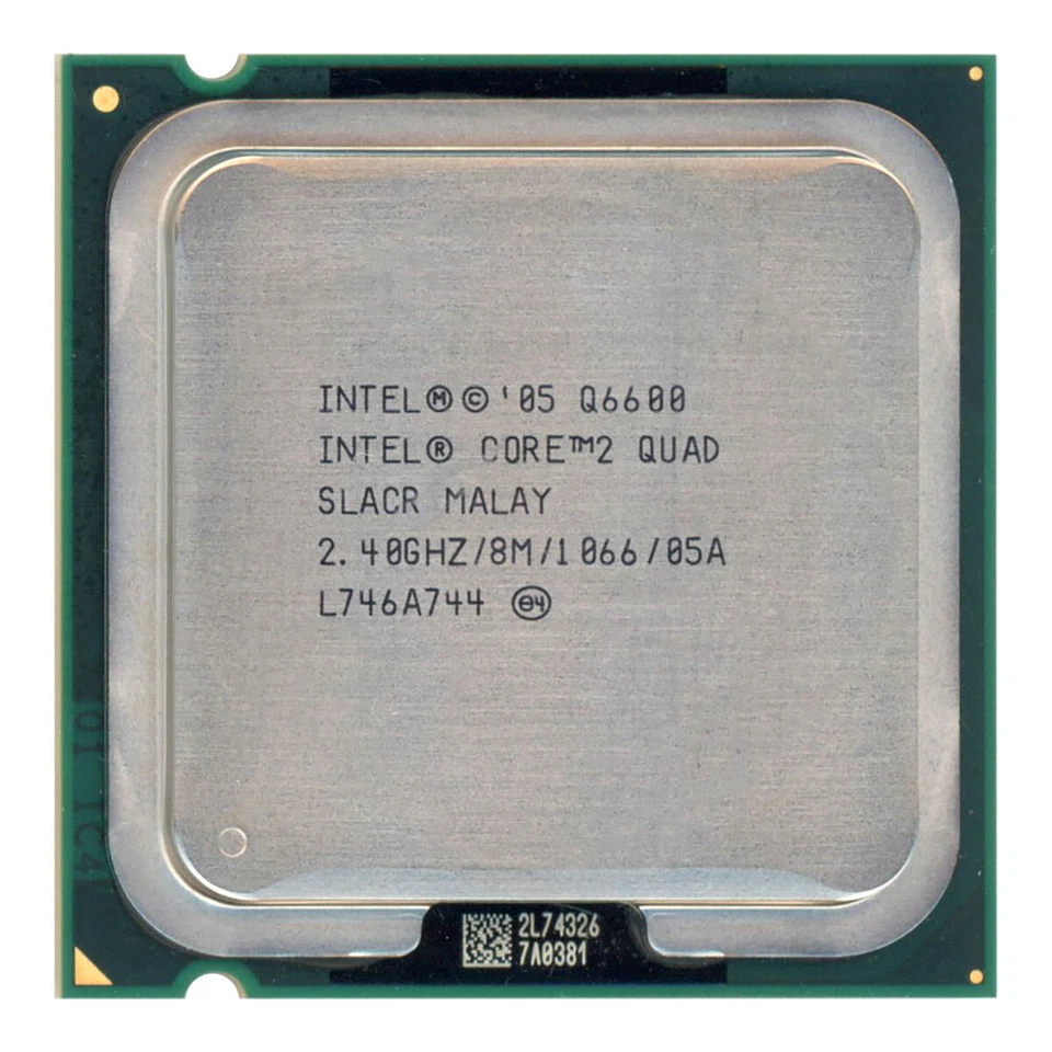 Prozessor CPU INTEL CORE 2 QUAD Q6600 2.4GHZ SOCKEL 775 SLACR - Bild 1 von 1