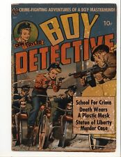 Boy Detective #1 Low Grade Avon 1952