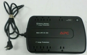 APC BACK-UPS ES 550 BE550G BACK UP Surge Protector, No Battery - Picture 1 of 5
