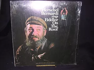 Herschel Bernardi Sings Fiddler On The Roof - Imagen 1 de 2