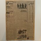Page journal vintage Daily Colonist, Victoria, Colombie-Britannique 1936 10 juin 9 + 10