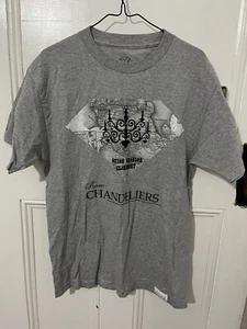 Diamond supply co T shirt Rare chandeliers Alchemist Action Bronson Grey Size M - Picture 1 of 5