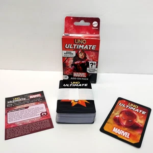 ​UNO Ultimate Marvel Card Game Add-On Pack Scarlet Witch Deck 1 Chase Foil Card - Picture 1 of 5