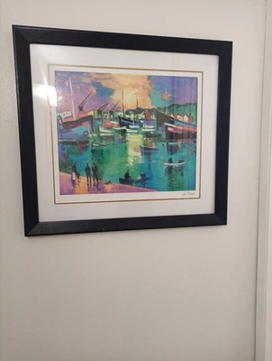 Picot, Jeane-claude  2013 Un Soir D'Ete Non-numbered  Framed Print - Image 1 of 4