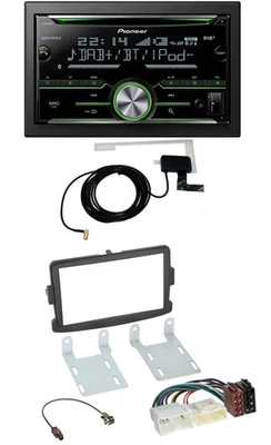 Pioneer CD USB MP3 Bluetooth 2DIN DAB Autoradio für Dacia Sandero Opel Vivaro Re - Bild 1 von 4