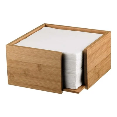 Portatovaglioli 33x33 Bamboo Maxi da Bar 19x19x10 cm Leone - Hotel Ristorante