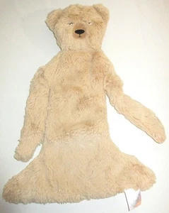 Slumberkins Honey Bear Snuggler Baby Lovey Plush Soft Flat Brown Teddy 15" - Picture 1 of 4