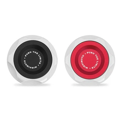 Mishimoto MMOFC-MITS-RD Oil Filler Cap Fits Mitsubishi Red — 第 1/2 张图片