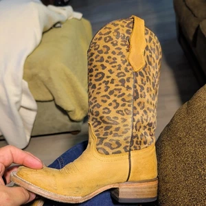 Cowboystiefel Leopardenmuster TN Honey Mädchen Größe 2 Kreis G - Bild 1 von 7