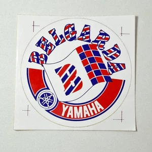 Yamaha Belgarda Sticker Adesivo Anni 80 Vintage 11 Cm  - Picture 1 of 2