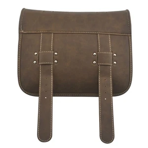 Brown Luggage Fits for Kawasaki Fits for Suzuki Side Tool Bag 1PC Side Bag Pouch - Picture 1 of 10